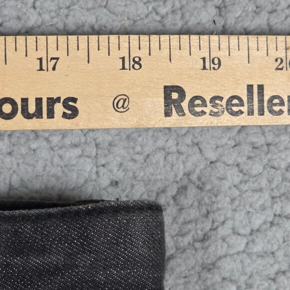 Express Jeans Mens SIze 34x32 Washed Black Rocco Slim Fit Straight Leg Cotton - Picture 7 of 11